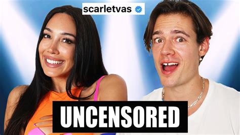 scarletvas naked|Scarlet Vas Porn Videos 